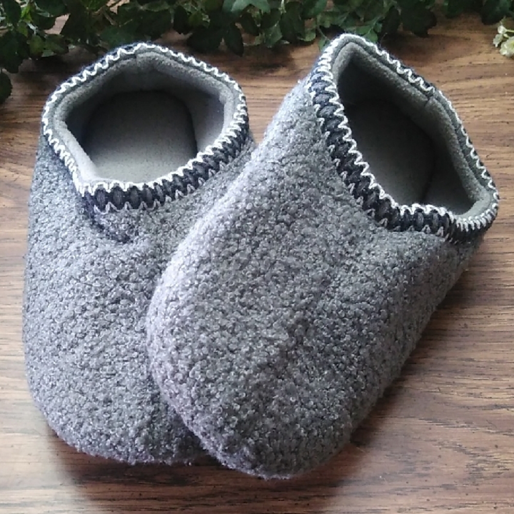 Cozy Gray Slippers